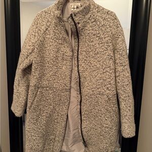 H&M LOGG Women's Gray Tweed Coat